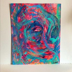 Acrylic painting